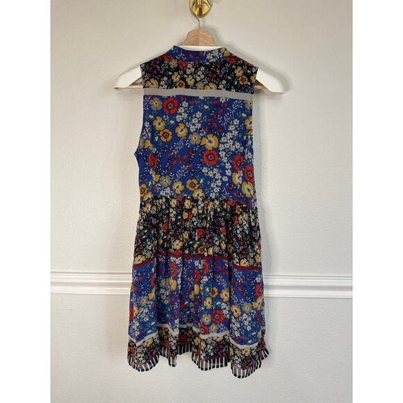 Hinge Floral Dress, womens Medium, Multicolor floral - Picture 3 of 4